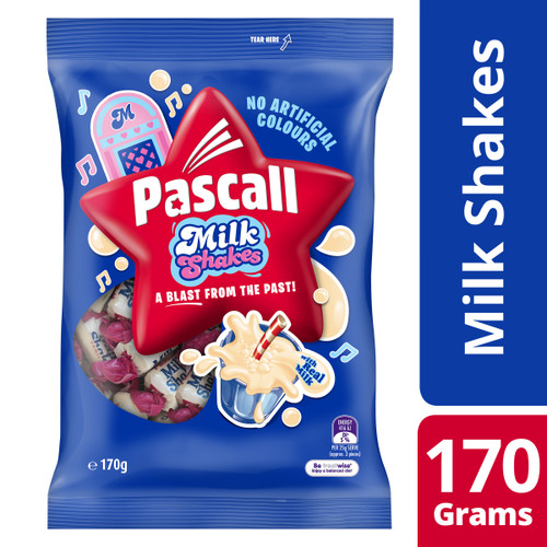 Pascall Milkshakes 170g 16s