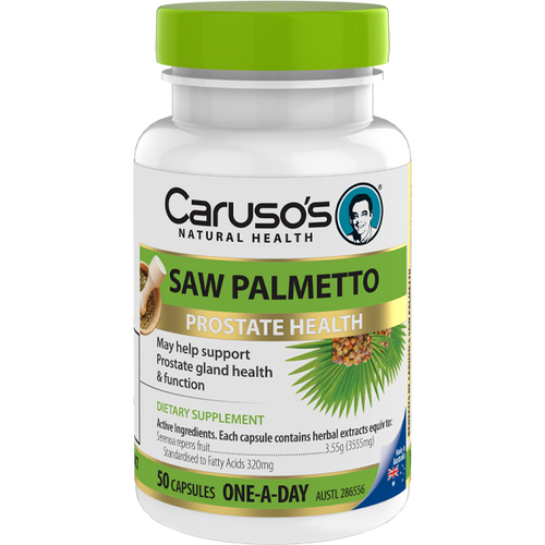 Carusos Herbal Therapeutics 1 A Day Herb - Saw Palmetto 50s Nz