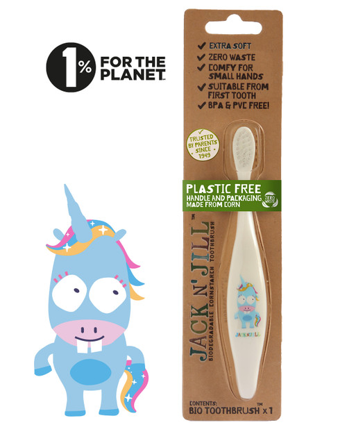 Jack N Jill Bio Toothbrush Unicorn