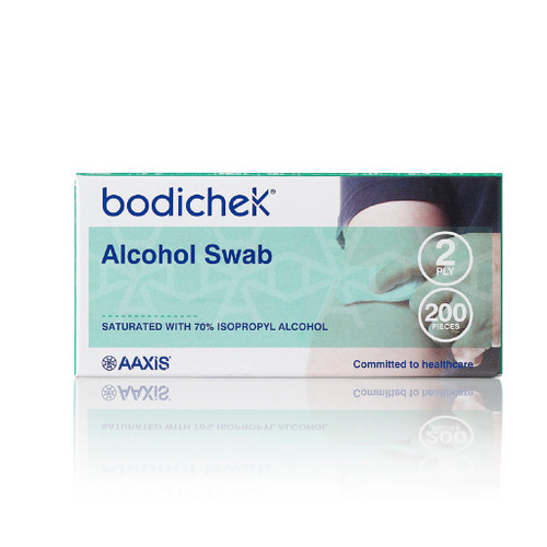 Aaxis Bodichek Alcohol Swabs 200 Pack
