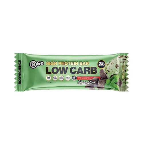 Bsc High Protein Low Carb Bar Choc Mint 60g X 12s