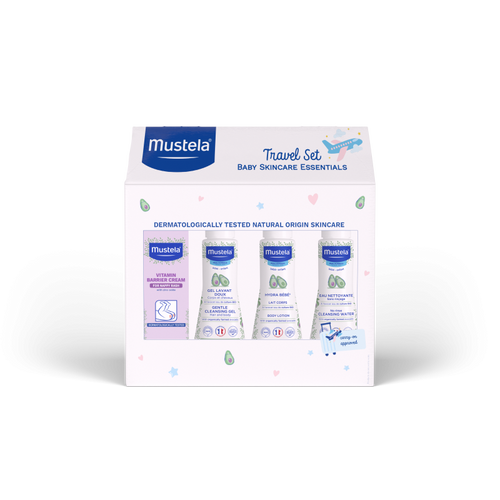 Mustela Baby Travel Set For Normal Skin 4 Pc