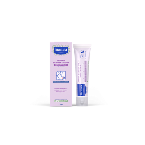 Mustela Vitamin Barrier Cream 50ml Fragrance-free