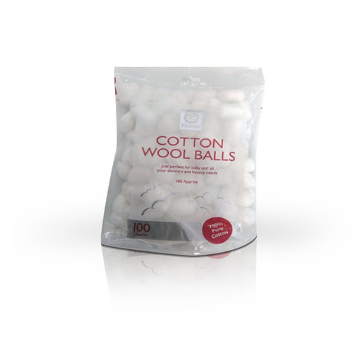 Fitzroy Cotton Wool Balls White 0.7gm (100% Cotton Wool) 100s