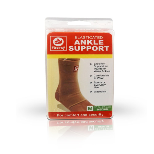Fitzroy Elasticated Ankle Support (medium) 20.3-25.4cm