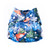 Little Genie Reusable Bamboo Charcoal Pocket Nappy Night Flamingo