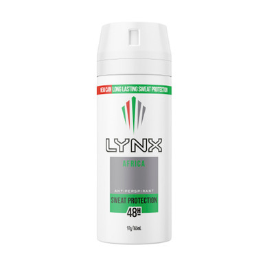 Lynx Deodorant Antiperspirant Africa G.o.a.t 165ml - ANZ Pharma ...