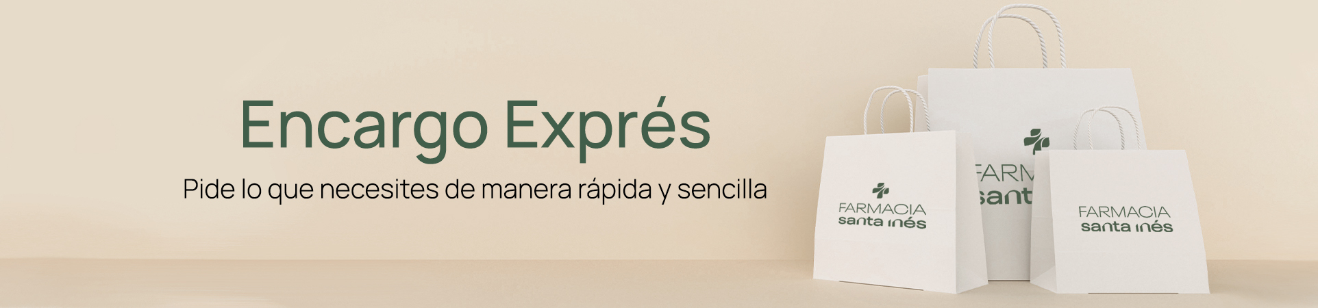 Encargo exprés en Farmacia Santa Inés en Málaga