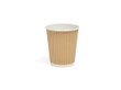 8oz Kraft Ripple Paper Cup - 500pk