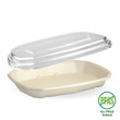 600ml Natural BioCane Octa Takeaway Base and Lids