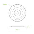90mm Cold BioCup Sugarcane Flat Lids