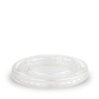 90mm PET Clear Large Straw-Slot Lid
