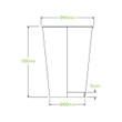 16oz (90mm) Aqueous Single Wall BioCup