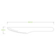 16cm Wooden Knives