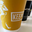 8oz Plastic Free Double Wall Custom Branded Coffee Cups