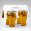 Splittable Drink Carriers (400 units Plain White)