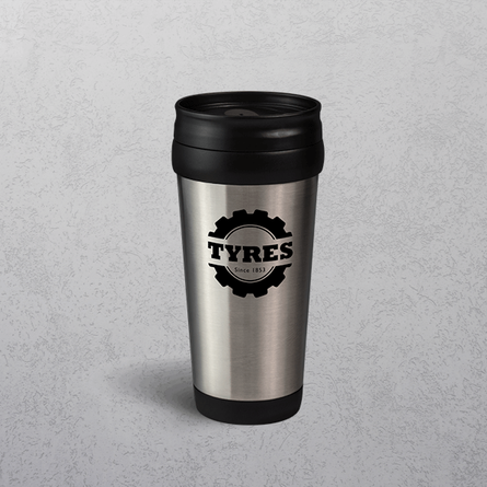 Stainless Steel Travel Mug (Mugs & Reusable Drinkware )