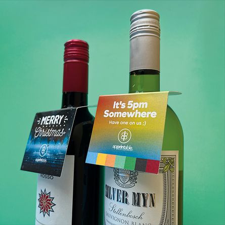 Bottle Neck Tags (Personalised Hotel Service)