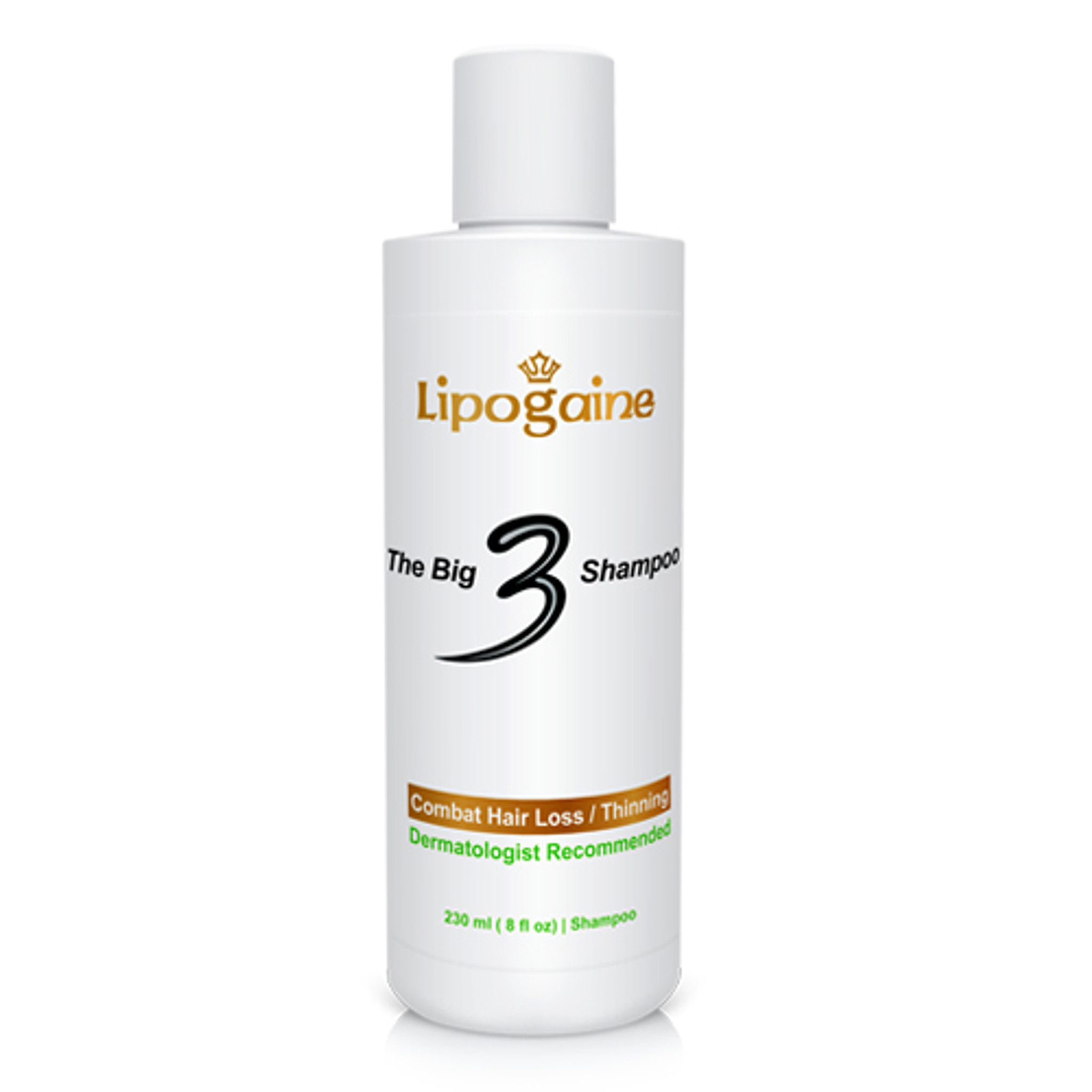 Knipoog voertuig interieur Lipogaine Big 3 shampoo | Official Site