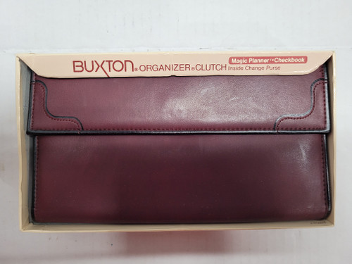 VINTAGE BUXTON MAGIC PLANNER CHECKBOOK HOLDER