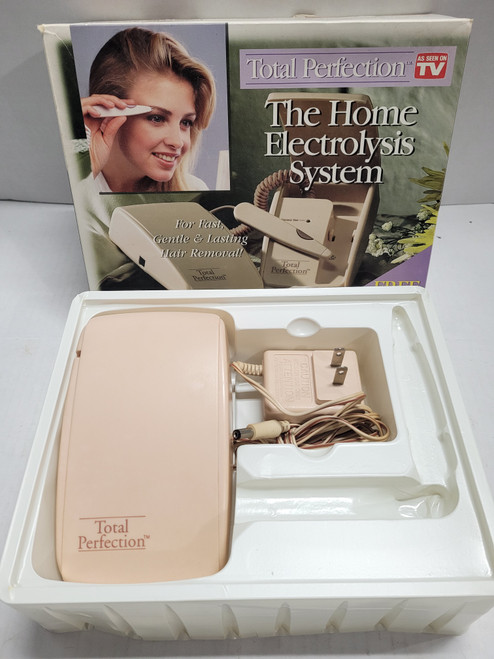 TOTAL PERFECTION Electrolysis System Hair Remover AS SEEN ON TV