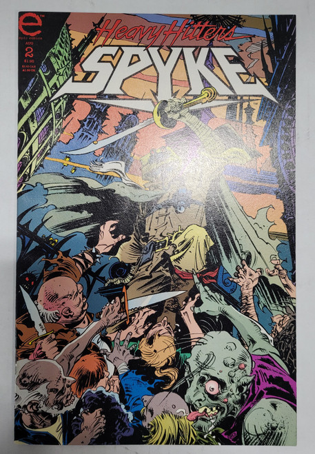 SPYKE Vol 1 #2 August 1993 Epic Comics Modern Age