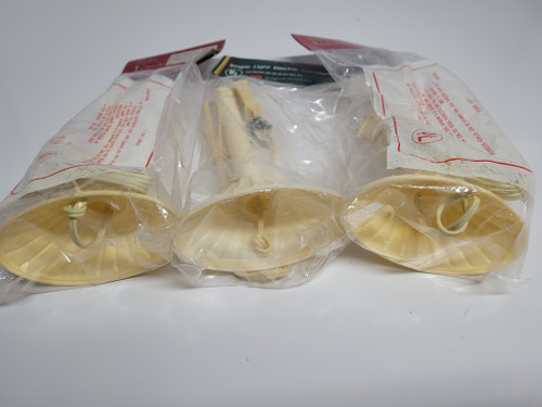 Lot of 3 Vintage Single Light Candoliers New In Package See Photos