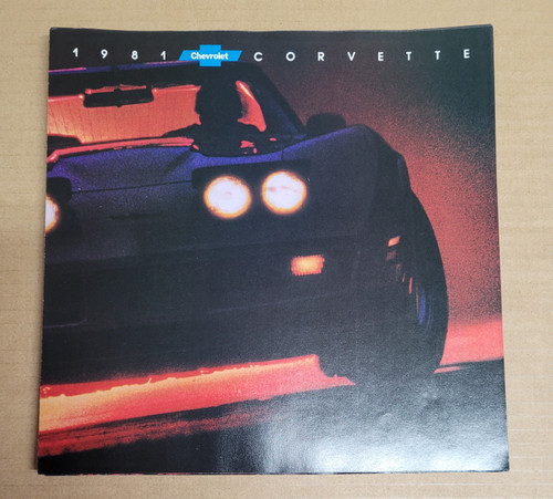 Lot of 20 1981 Chevrolet Corvette Sales Brochures