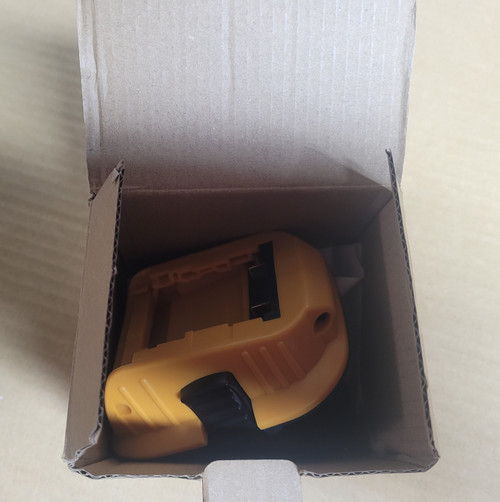 DEWALT DCA1820 20V Battery Adapter - Black/Yellow