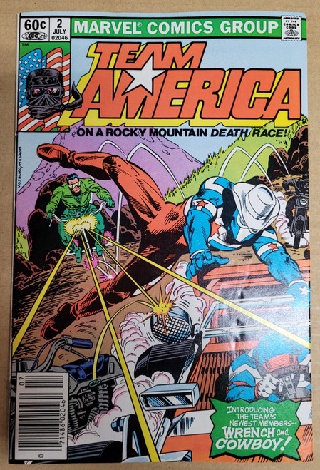 Team America #2 July 1982 Marvel Comics