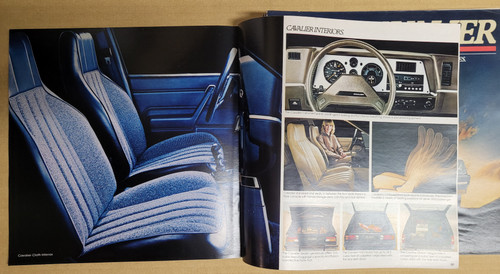 Bulk Lot 20 1982 Cheverolet Cavalier Sales Brochures
