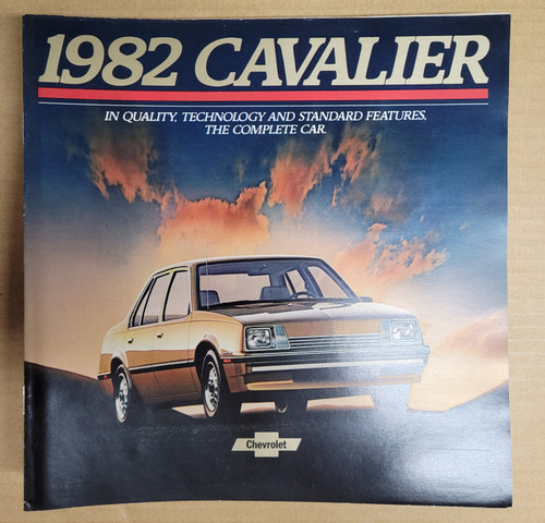 Bulk Lot 20 1982 Cheverolet Cavalier Sales Brochures
