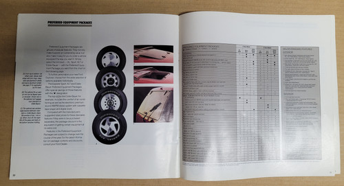 1991 Ford Explorer dealer sales brochure
