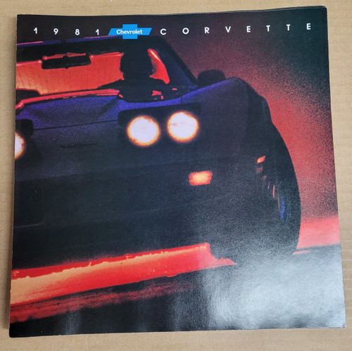 Bulk Lot 20 1981 Chevrolet Corvette Sales Brochures