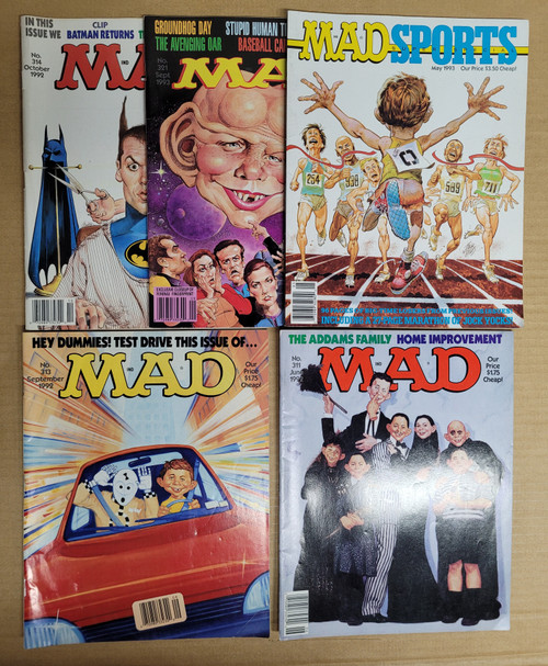 5 Mad Magazine Issues From the 1990s G/VG Readers