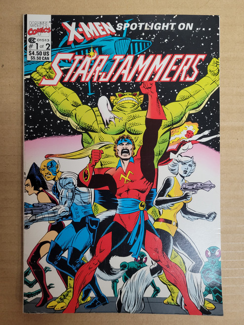 X-MEN SPOTLIGHT ON STARJAMMERS #1 1990 Marvel Comics Modern Age