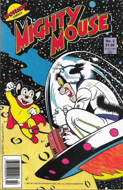 MIGHTY MOUSE Vol 1 #2 1987