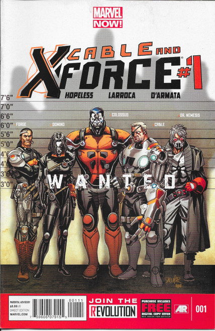 CABLE AND X-FORCE #1 February 2013