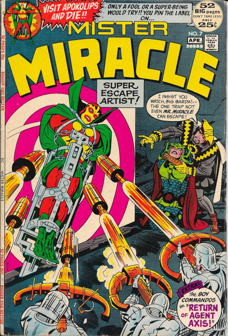 MISTER MIRACLE Vol 2 #7 March-April 1972