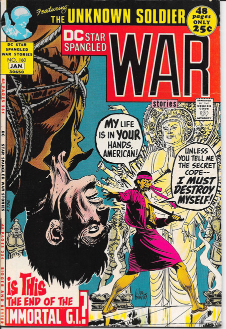 STAR SPANGLED WAR STORIES Vol 20 #160 December 1971 - January 1972