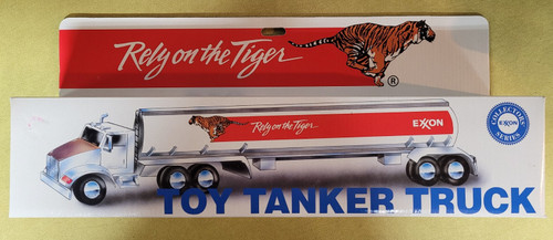 Vintage Exxon "Rely on the Tiger" Toy Tanker Truck Collectors New in Box 1993