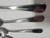 Lot of 6 INTERNATIONAL STAINLESS CHINA Soup/Table Spoons