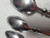 Four Matching Stainless Steel Tea Spoons - Unmarked - Heavy Stainless