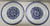 Pair of Target Home Dinner Plates - Porcelain - CATALINA - 9"