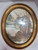 Pair of Country Scene Paintings in 11" Oval Frames HomeCo 1983 - F. MASSA