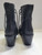 Timberland Woman's Size 9 Lace Up Healed Black Boots A3734