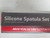 Silicone Spatula Set - Black