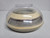 Vintage Kitchen Food Scale - Grams and Ounces - Round with Bowl - Easy Storage