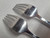 2 ONEIDA 18/10 INDONESIA STAINLESS Dinner Forks