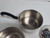 Vintage FARBERWARE DOUBLE BOILER 3 Piece Set Aluminum Clad Stainless Steel 2qt